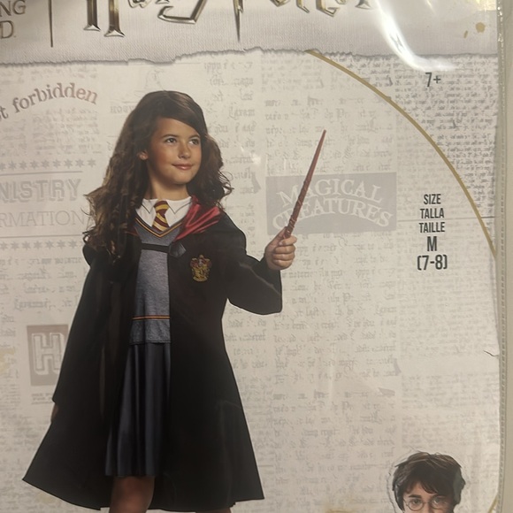 Disguise Hermione Granger Harry Potter Wizard Costume kids Medium 7-8 - Picture 2 of 4